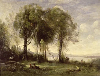 Los cabreros de Castel Gandolfo, 1866